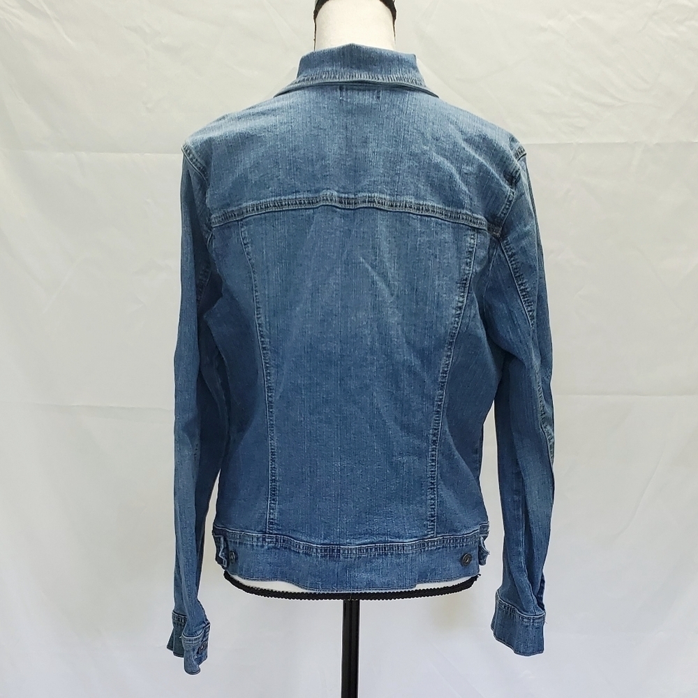 St. John's Bay Jenim Jean Jacket - Picture 3 of 5